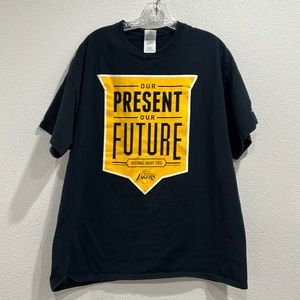 LA Lakers 2015 XL Opening Nite Black T-Shirt By Time Warner Cable